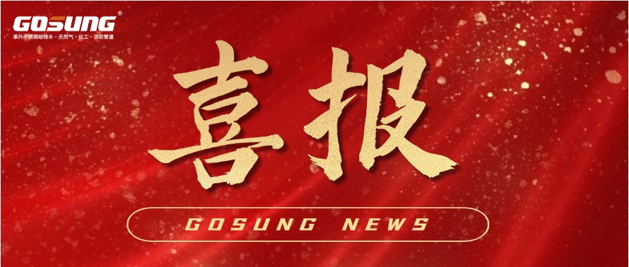 GOSUNG資訊丨全競標最高分！GOSUNG強勢中標醴陵水務項目，領跑不銹鋼管道行業新高度！